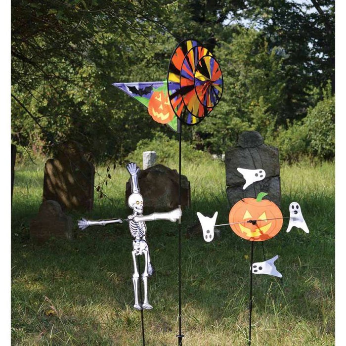 10 in. WhirliGig Spinner - Pumpkin