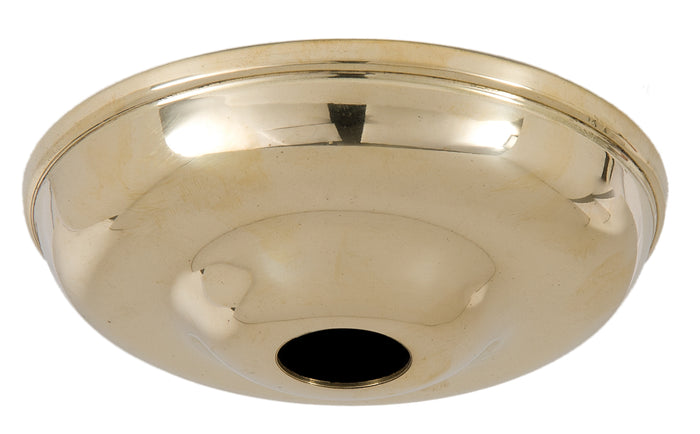 5-1/2" Diam Brass Round Canopy Only (10803U)