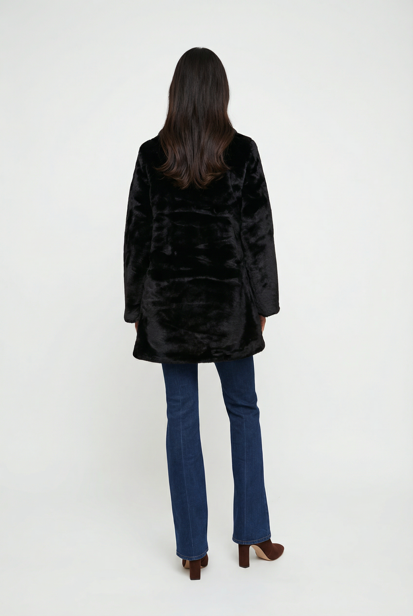 La Muse Faux Fur Coat