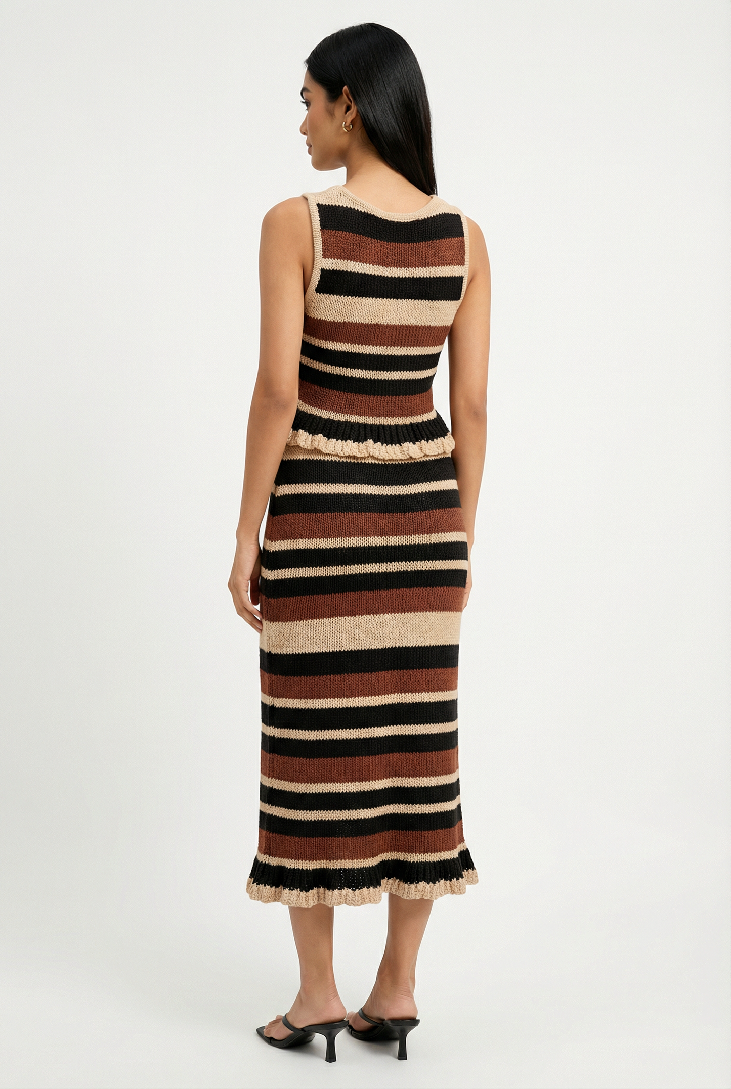 Mexi Stripe Crochet Top
