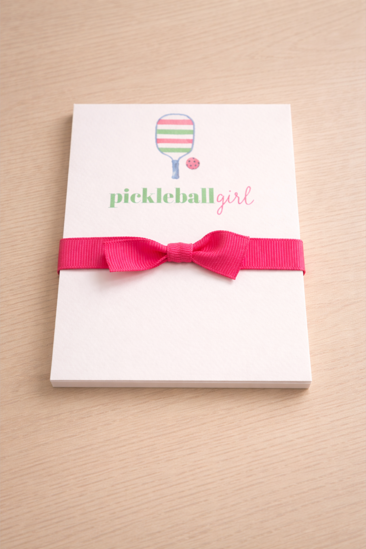 Pickleball Girl Notepad