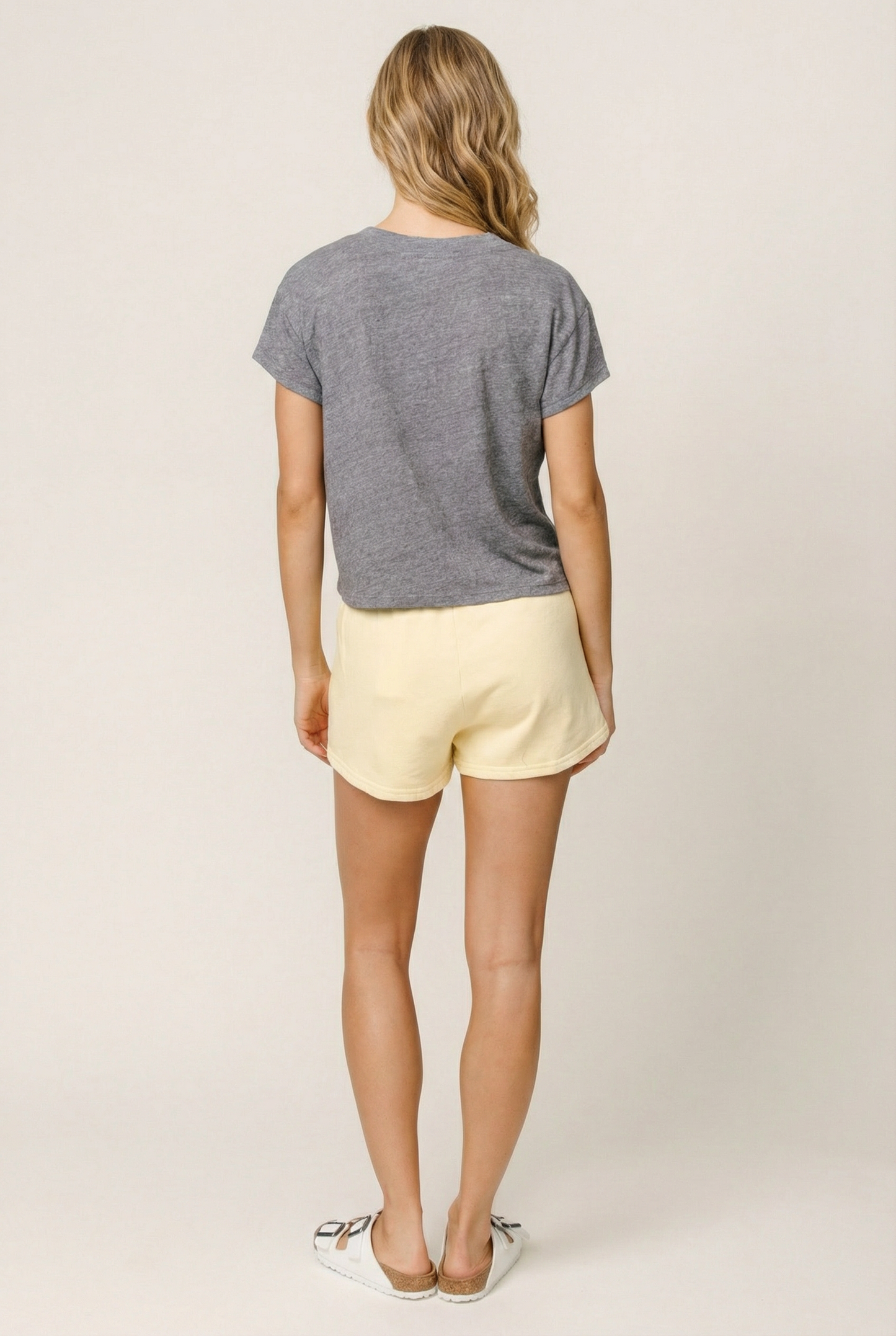 Rosie Linen Jersey V-Neck Tee