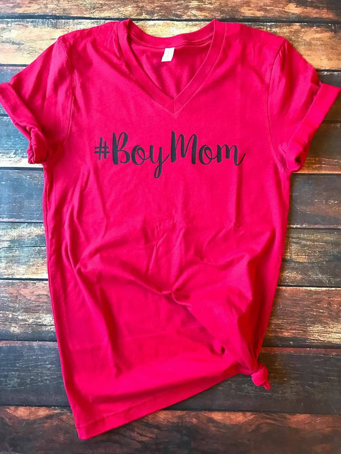Boy mom Tee