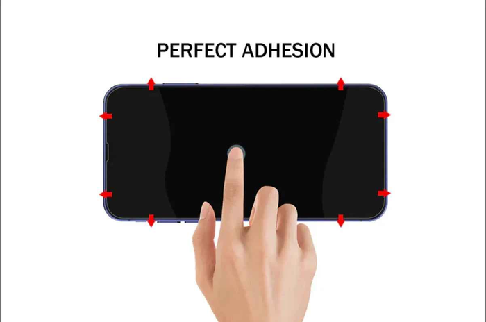 Two TechPlus iPhone 13 Pro glass screen protectors shown in the packaging, designed to shield the phone's display from scratches.