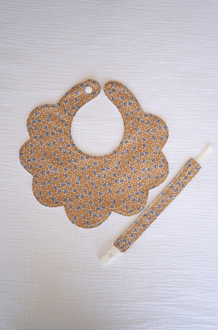 Mustard Tilda Baby Bib