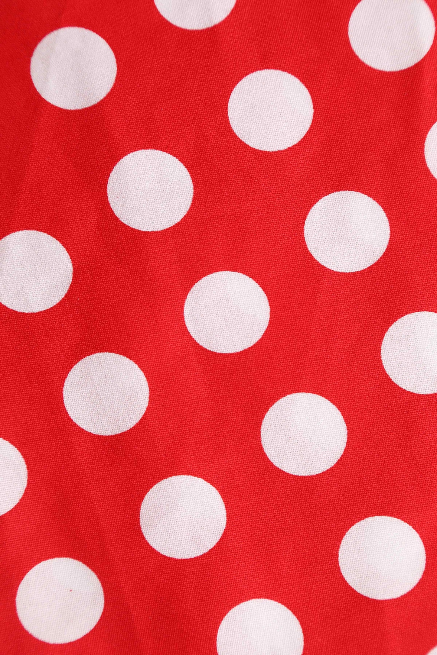 Daisy Red Polka Dot Halter Dress