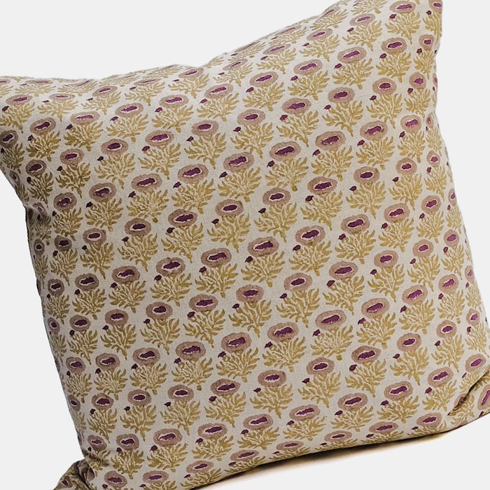 Rumi Plum Square Pillow
