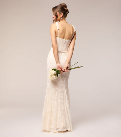 Giorgina Lace Corset Flower Formal Dress