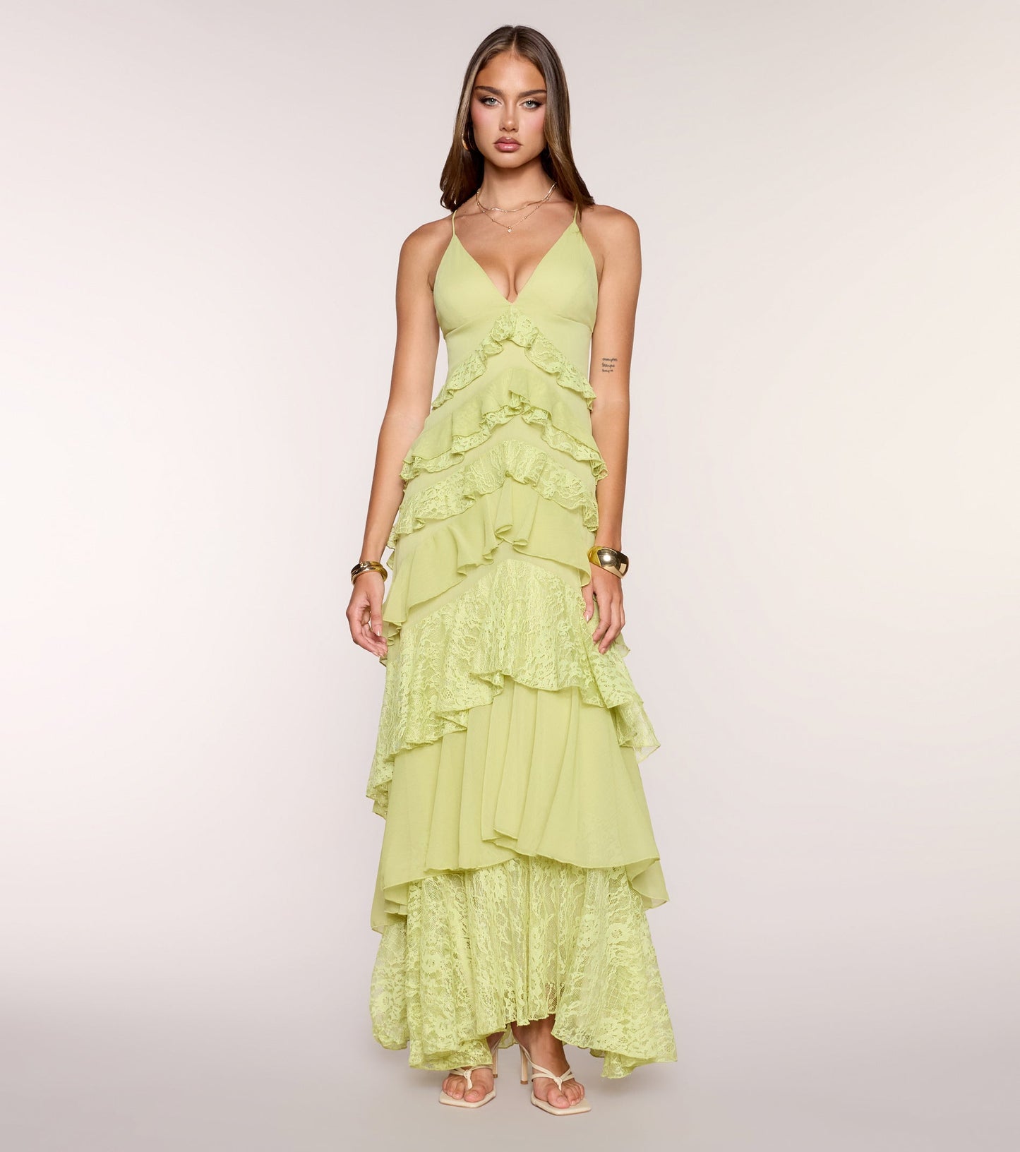 Juliette Chiffon Lace Formal Dress