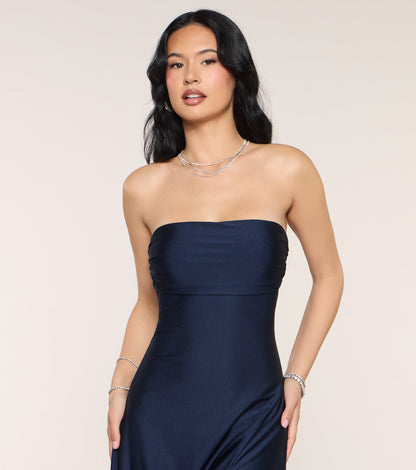 Ally Strapless A-Line Formal Dress