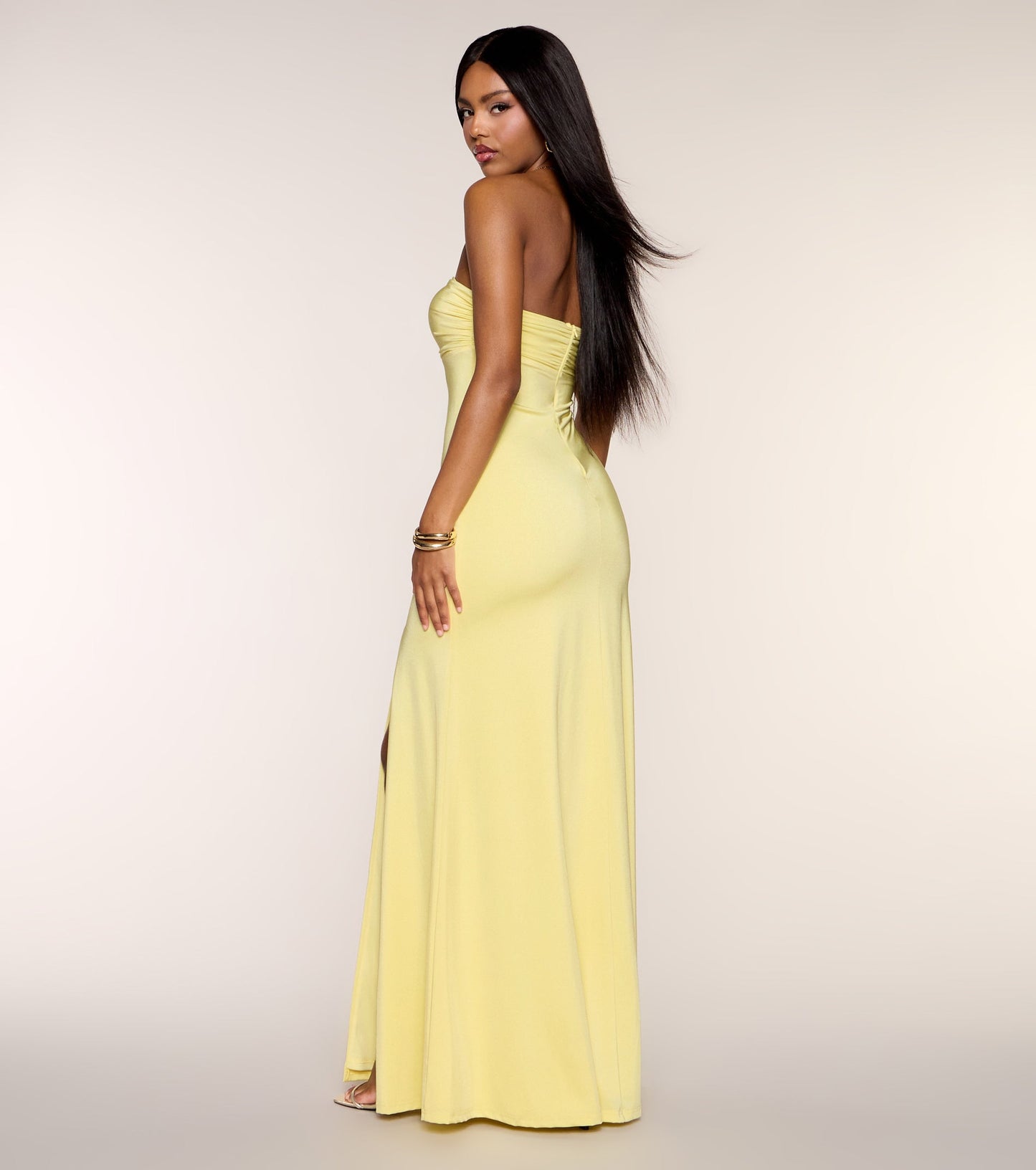 Ally Strapless A-Line Formal Dress