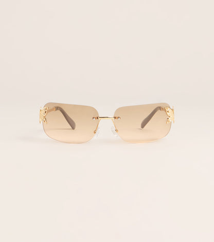 Pretty Intent Butterfly Side Sunglasses