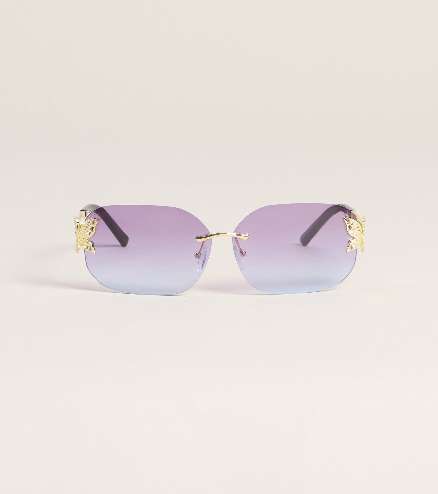 Pretty Intent Butterfly Side Sunglasses
