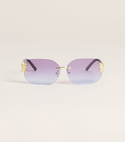 Pretty Intent Butterfly Side Sunglasses