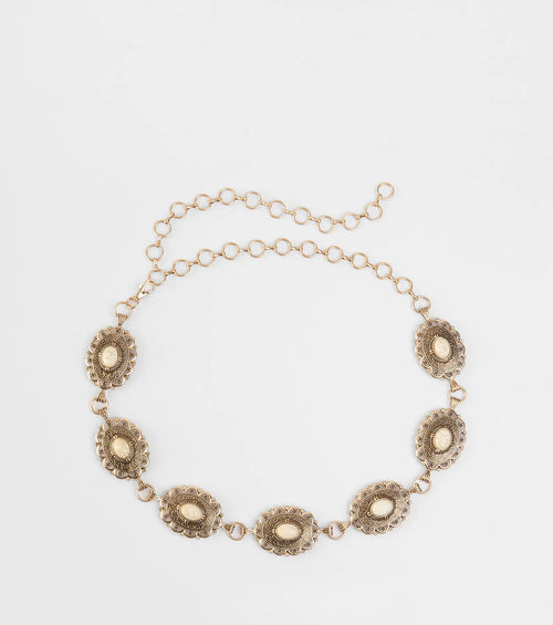 Southern Wind Statement Concho Chain Belt