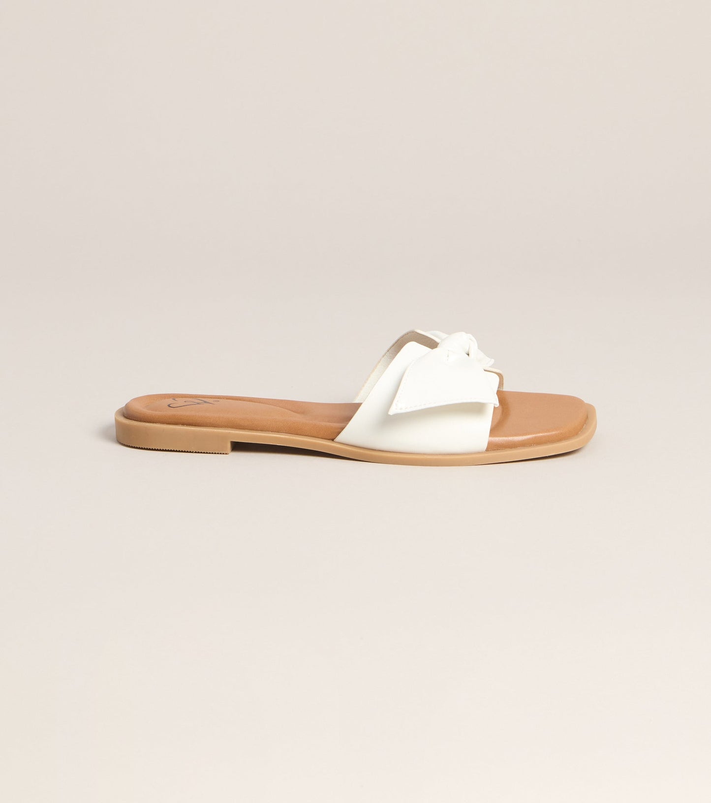 Sun Plans Bow Flat Sandals