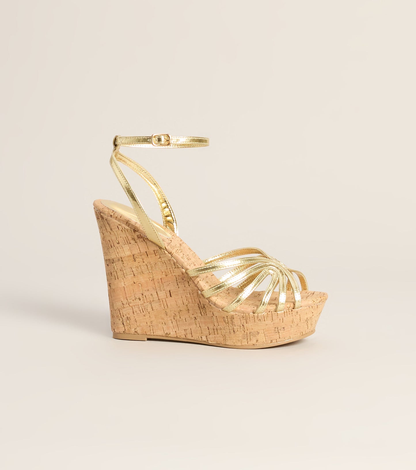 Plans Confirmed Strappy Wedges