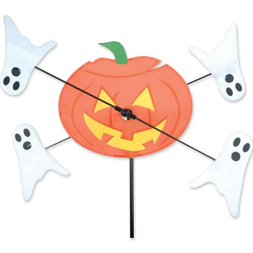 10 in. WhirliGig Spinner - Pumpkin