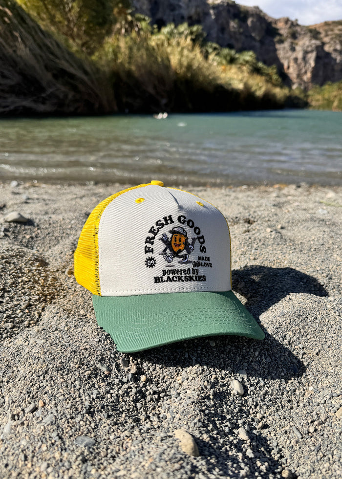 Blackskies-15th-Anniversary-Trucker-Cap-Lemon-1