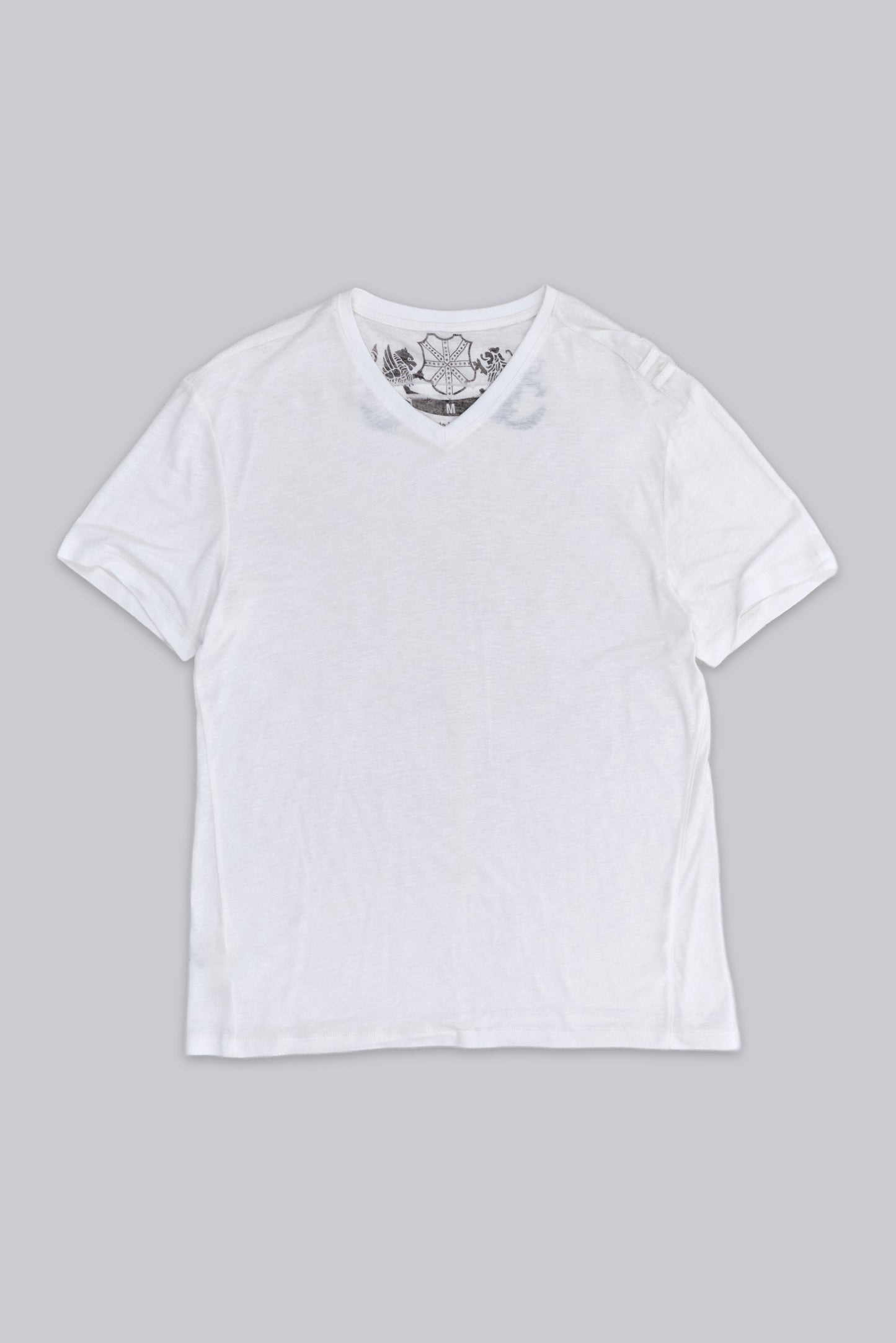 Linen V-Neck T-Shirt