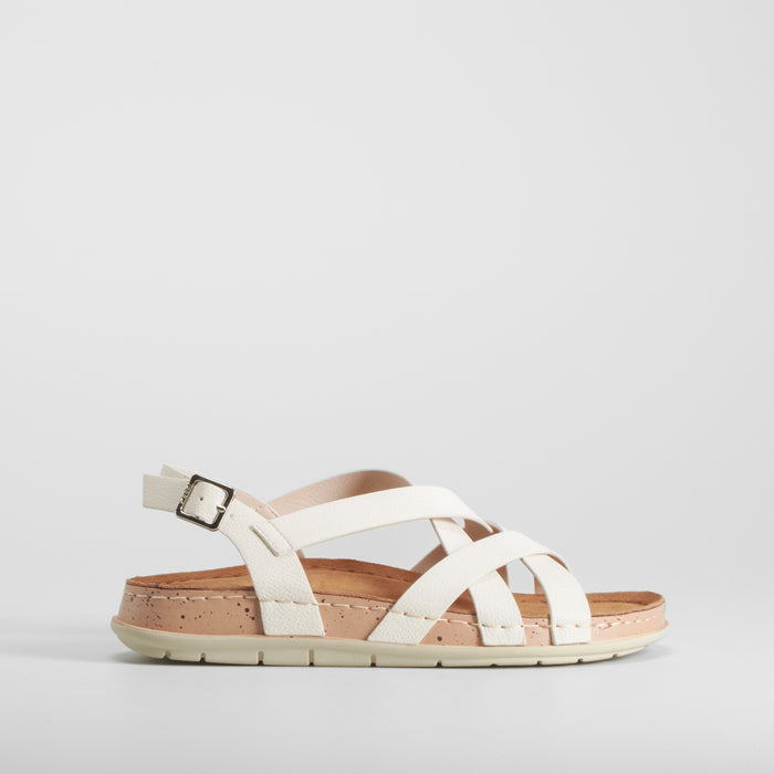 Sandalia bio blanca SENDA ROAD