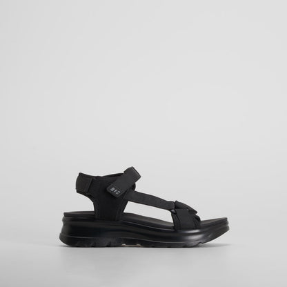 Sandalia velcros negra NYC