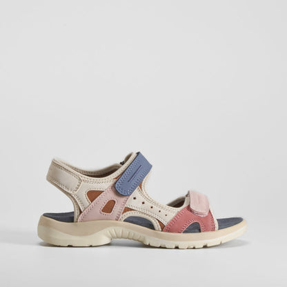 Sandalia deportiva beige y multicolor UTWO