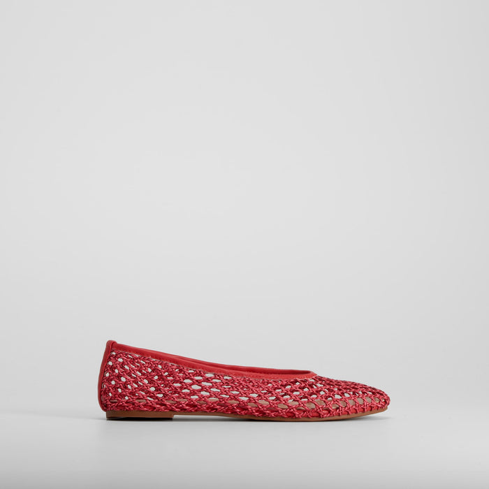 Bailarina rejilla roja PICCOLA PIU