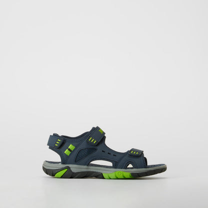 Sandalia deportiva tira ajustable azul SEVEN FIVE