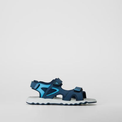 Sandalia deportiva velcro azul SEVEN FIVE