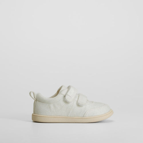 Zapatilla lona bebé plata COMFEET BABY