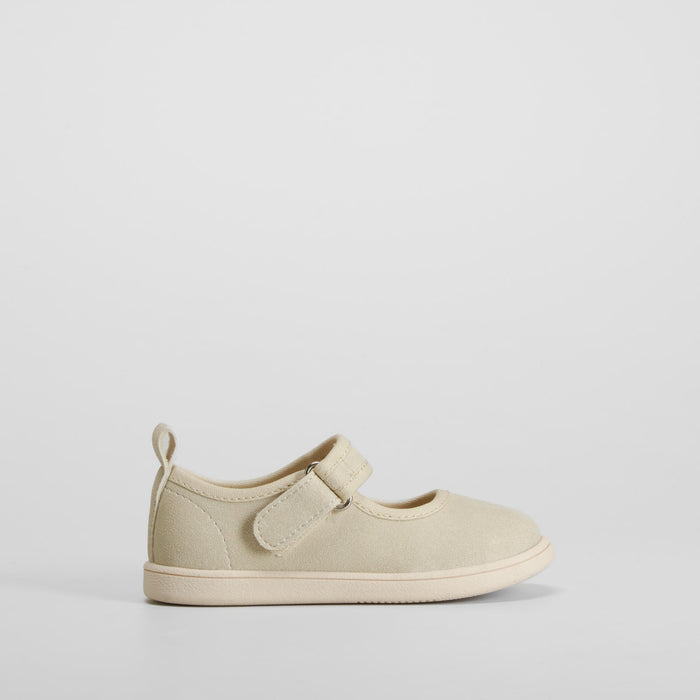 Merceditas lona bebé beige COMFEET BABY
