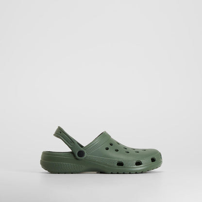 Zueco de playa verde kaki COCONUT