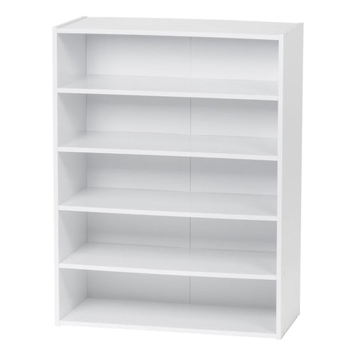 5-Tier Multi-Purpose Organizer Shelf, White - IRIS USA, Inc.