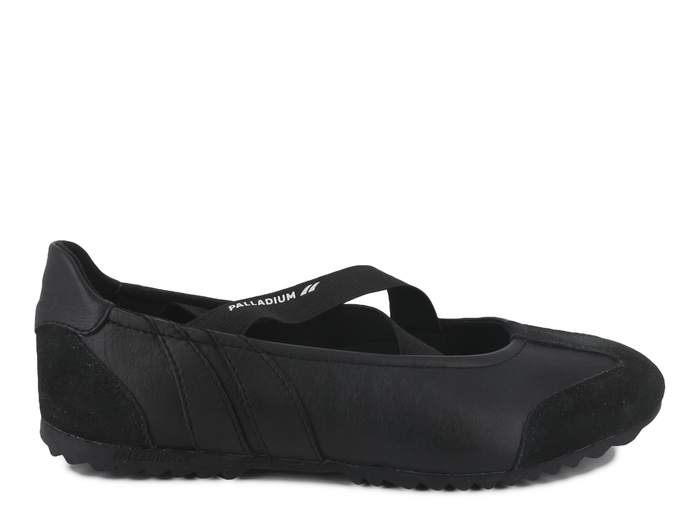 94645-008-M | RACER BALLERINA LEATHER | BLACK
