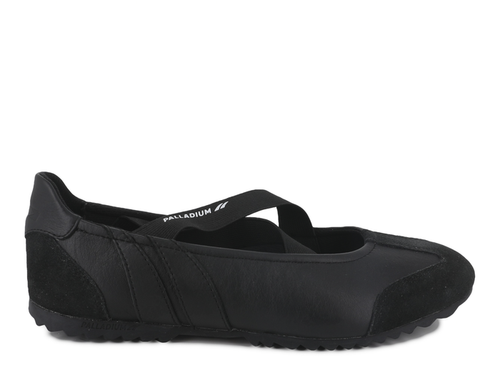 94645-008-M | RACER BALLERINA LEATHER | BLACK