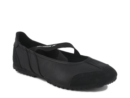 94645-008-M | RACER BALLERINA LEATHER | BLACK