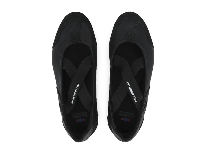 94645-008-M | RACER BALLERINA LEATHER | BLACK
