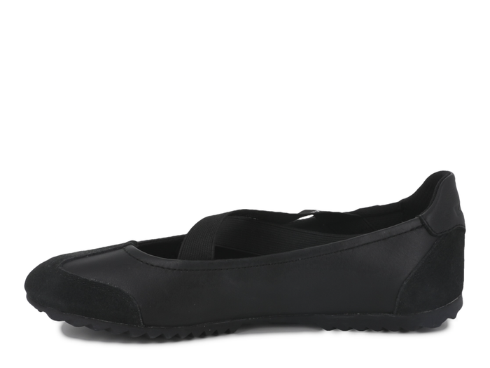 94645-008-M | RACER BALLERINA LEATHER | BLACK