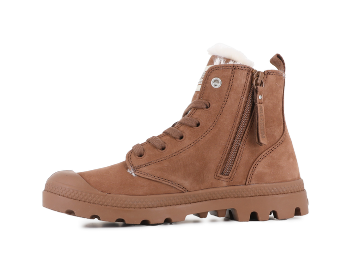95982-291-M | PAMPA HI ZIP WL | RAW BROWN