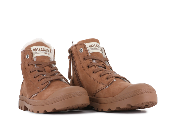 95982-291-M | PAMPA HI ZIP WL | RAW BROWN