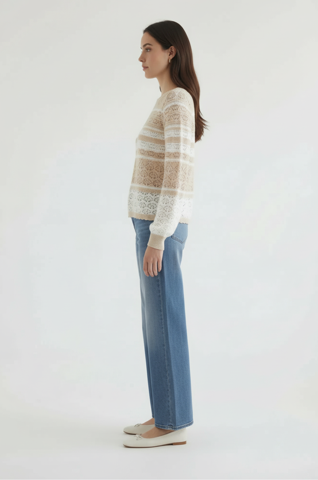 Abbe Scalloped Sweater