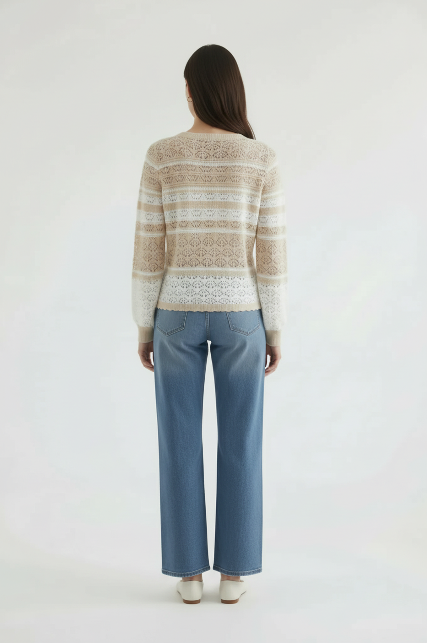 Abbe Scalloped Sweater