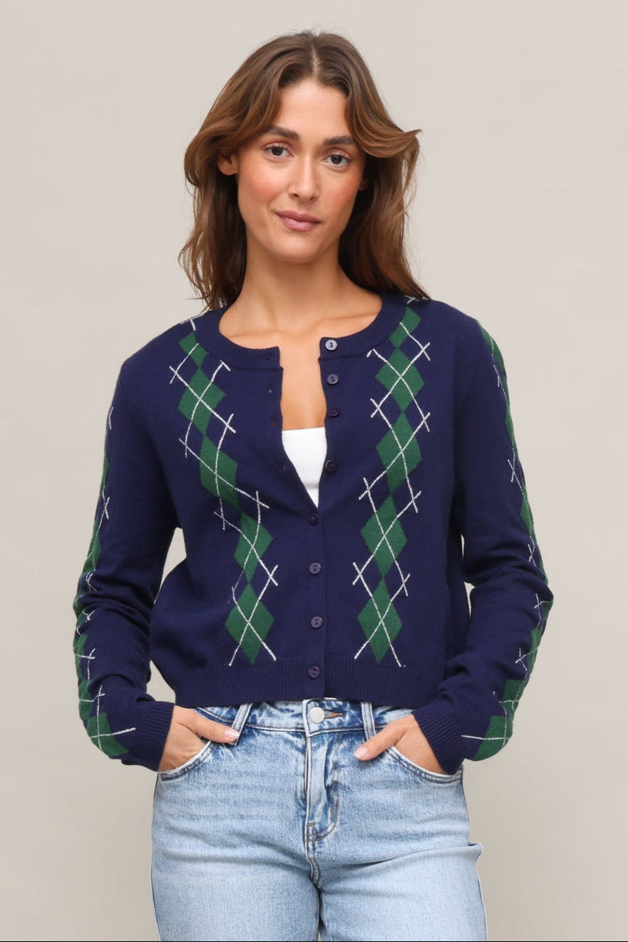 Ainsley Argyle Cardigan