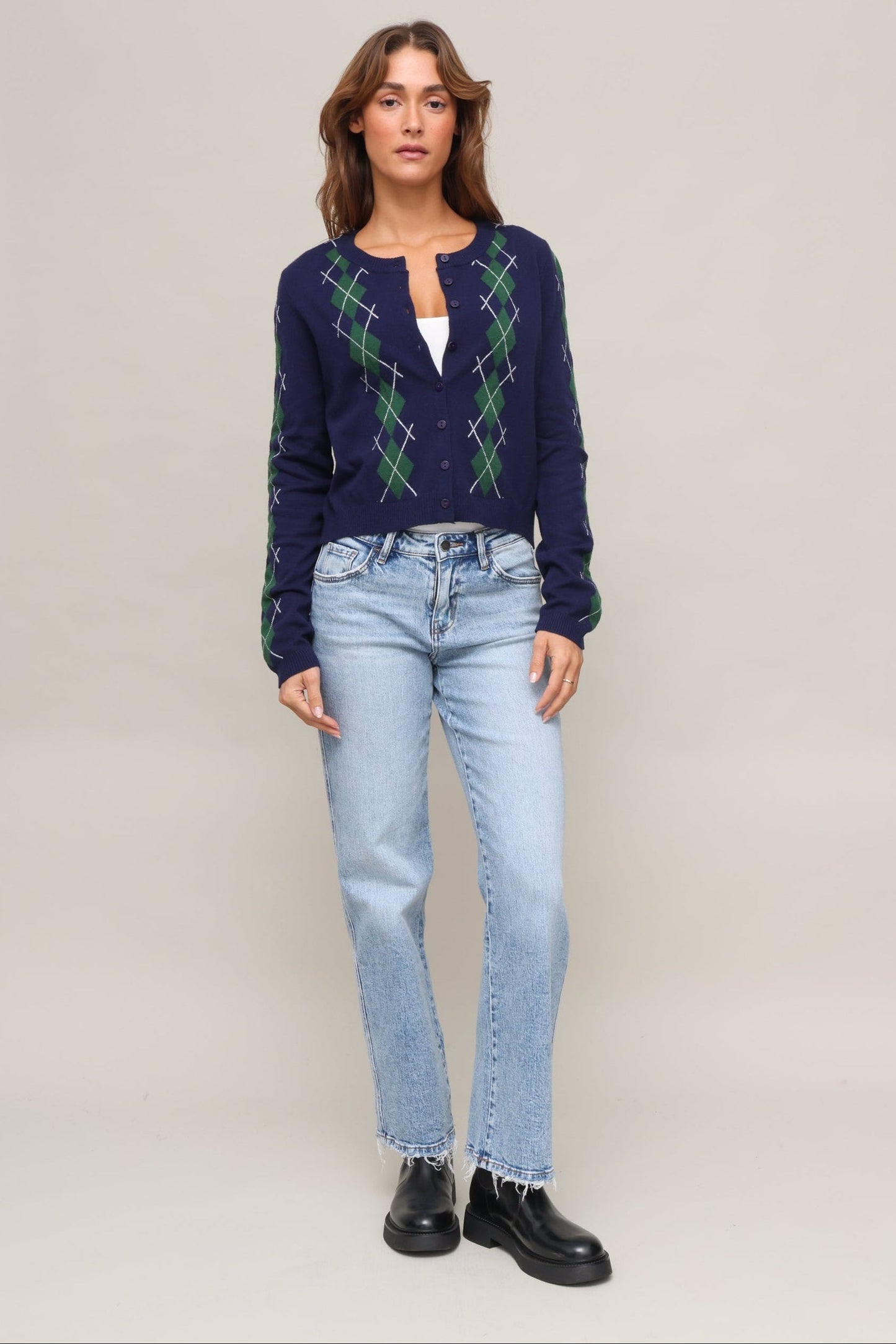 Ainsley Argyle Cardigan