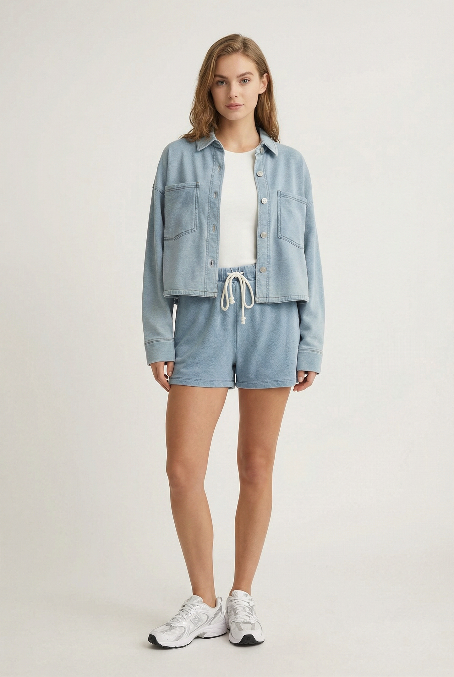 All Day Cropped Knit Jacket