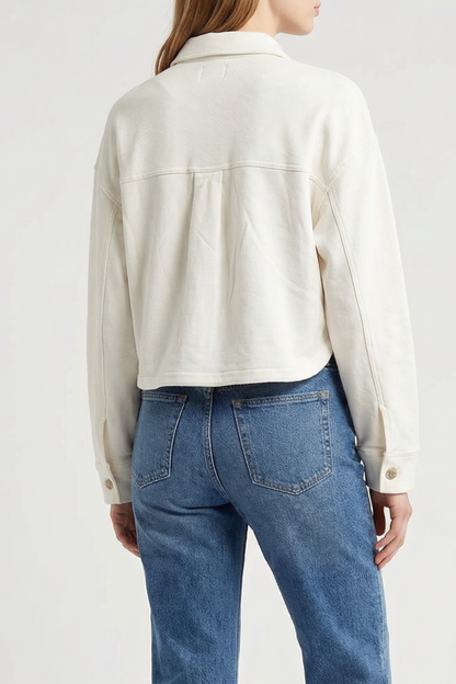 All Day Cropped Knit Jacket
