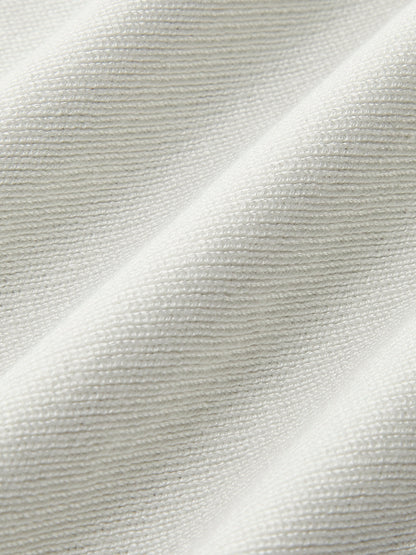 Two Tone Panel Knit Top