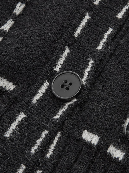 Contrast Trim Cardigan