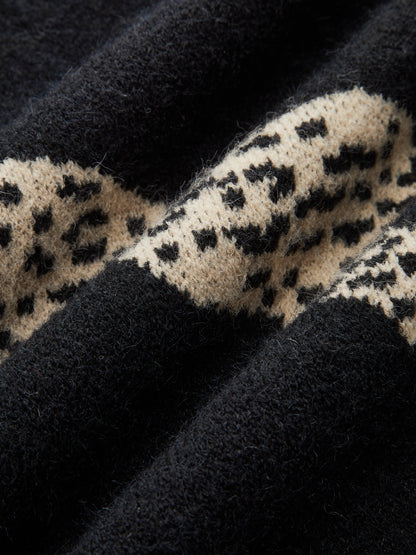 Leopard Print Sweater